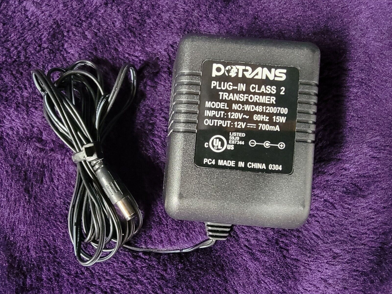 *Brand NEW* Output DC 10.5V 0.6A AC Adapter Standard Trading Co EH-51 Class 2 Transformer POWER Supply