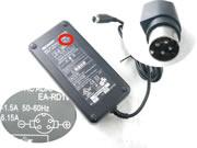 *Brand NEW*4 Pin EA-PD1V Round Sharp 19.5v 6.15A 120W Ac Adapter Power Supply