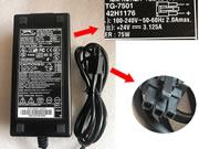 *Brand NEW*Molex 3Pin 00L8070 Tiger 24V 3.125A 75W Ac Adapter TG7501 TG-7601-ES For IBM 42H1176 PN POWER Supp