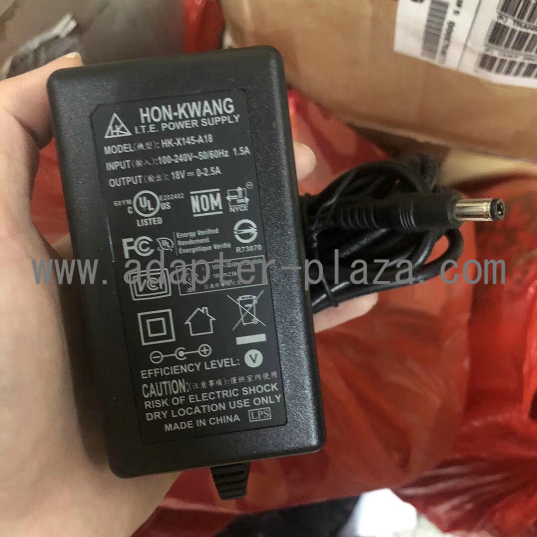*Brand NEW*HON-KWANG HK-X145-A18 18V 0-2.5A AC DC Adapter POWER SUPPLY
