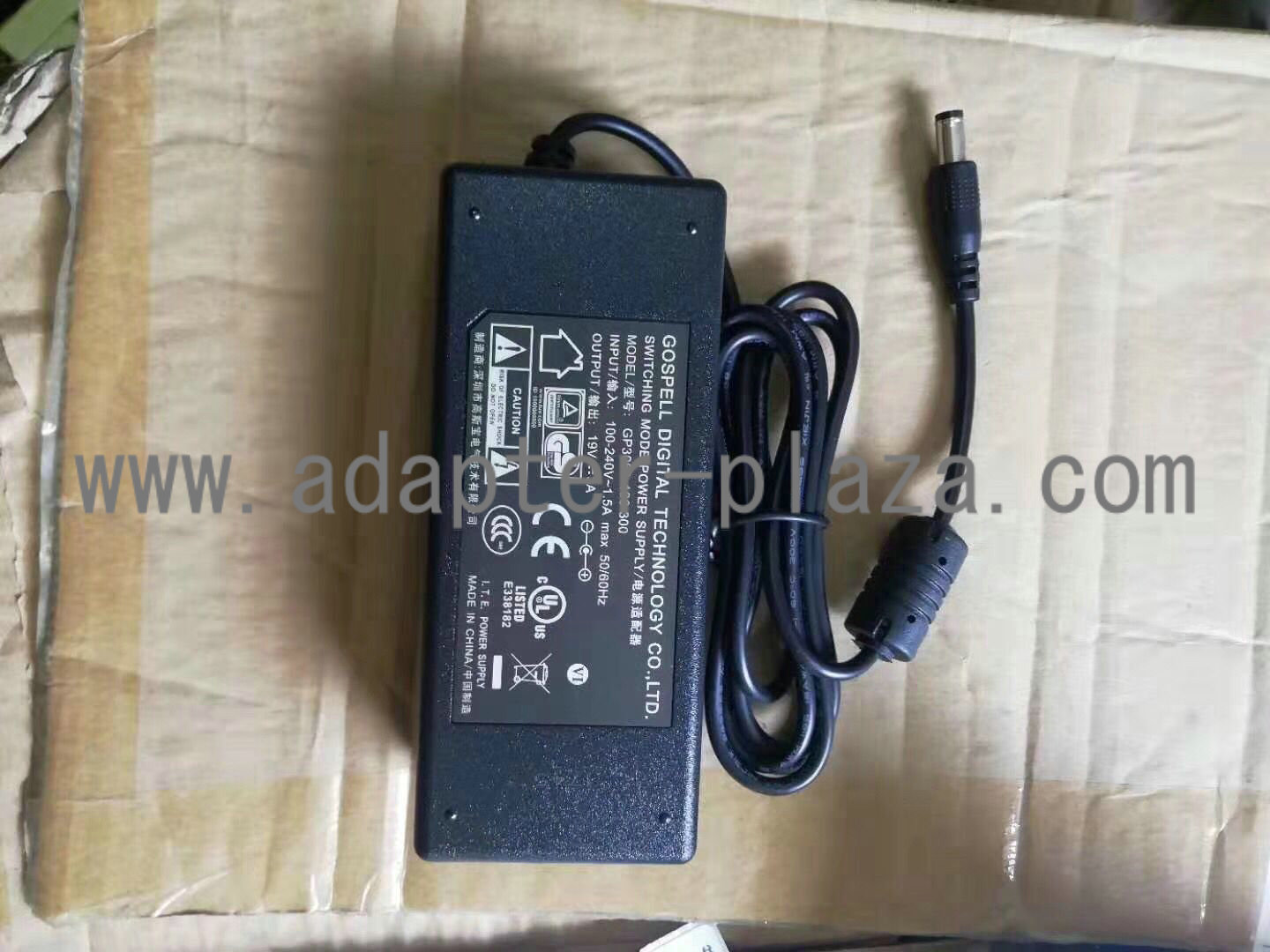 *Brand NEW* 19V 3A GP306A-190-300 AC DC Adapter POWER SUPPLY - Click Image to Close