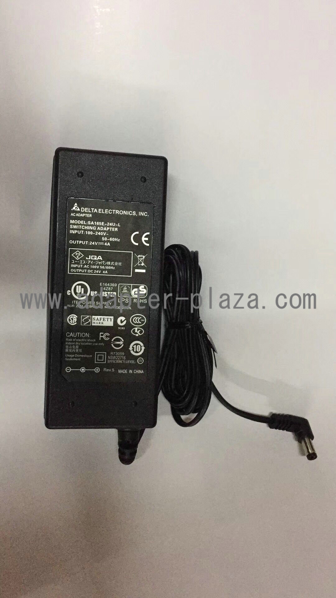 *Brand NEW*DELTA SA165E-24U-L 24V 4A AC DC Adapter POWER SUPPLY