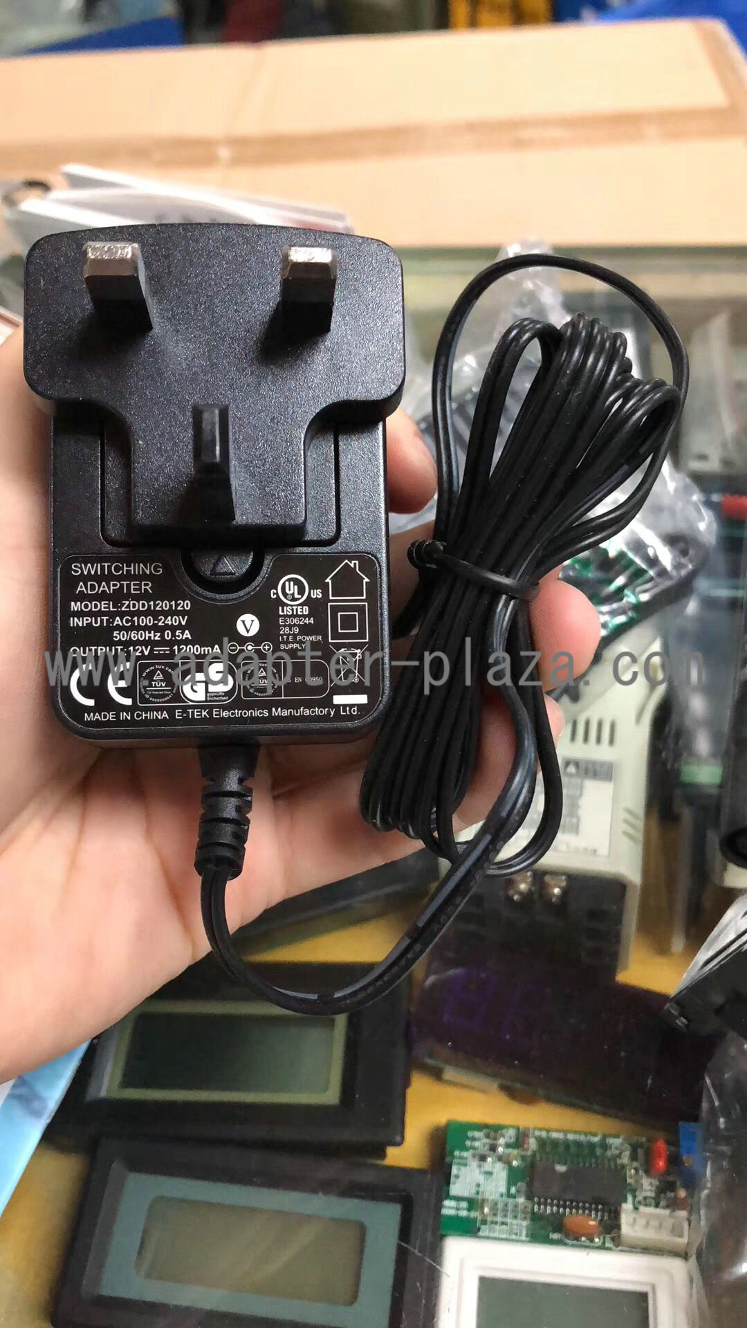 *Brand NEW*ZDD120120 12V 1200mA AC DC Adapter POWER SUPPLY