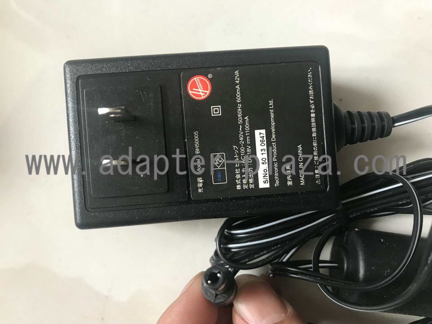 *Brand NEW*DC18V 1100mA AC DC Adapter BH50005 POWER SUPPLY