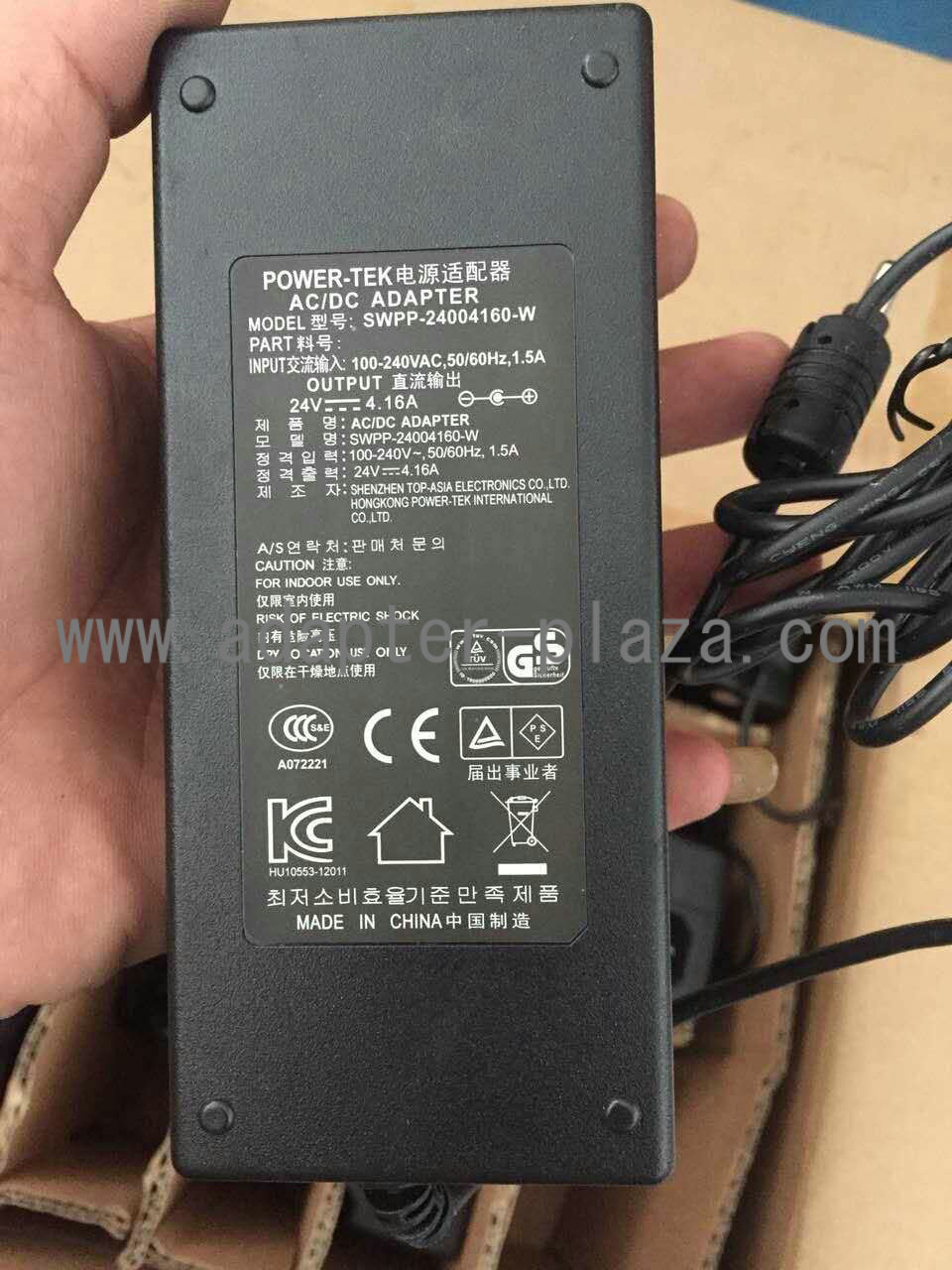 Brand New Power Tek Swpp W 24v 4 16a 5 5 X 2 5mm Ac Dc Adapter Power Supply Brand New Power Tek Swpp 25 79 Power Adapters Power Adapters Power Supply Ac Dc Adapter