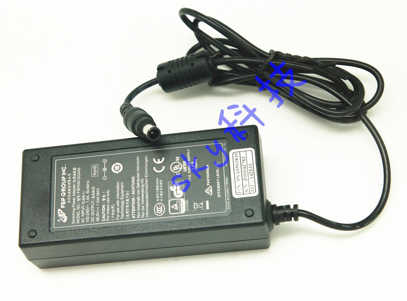 *Brand NEW*FSP050-DGAA5 48V/1.04A Adapter Haikang POE/NVR power supply