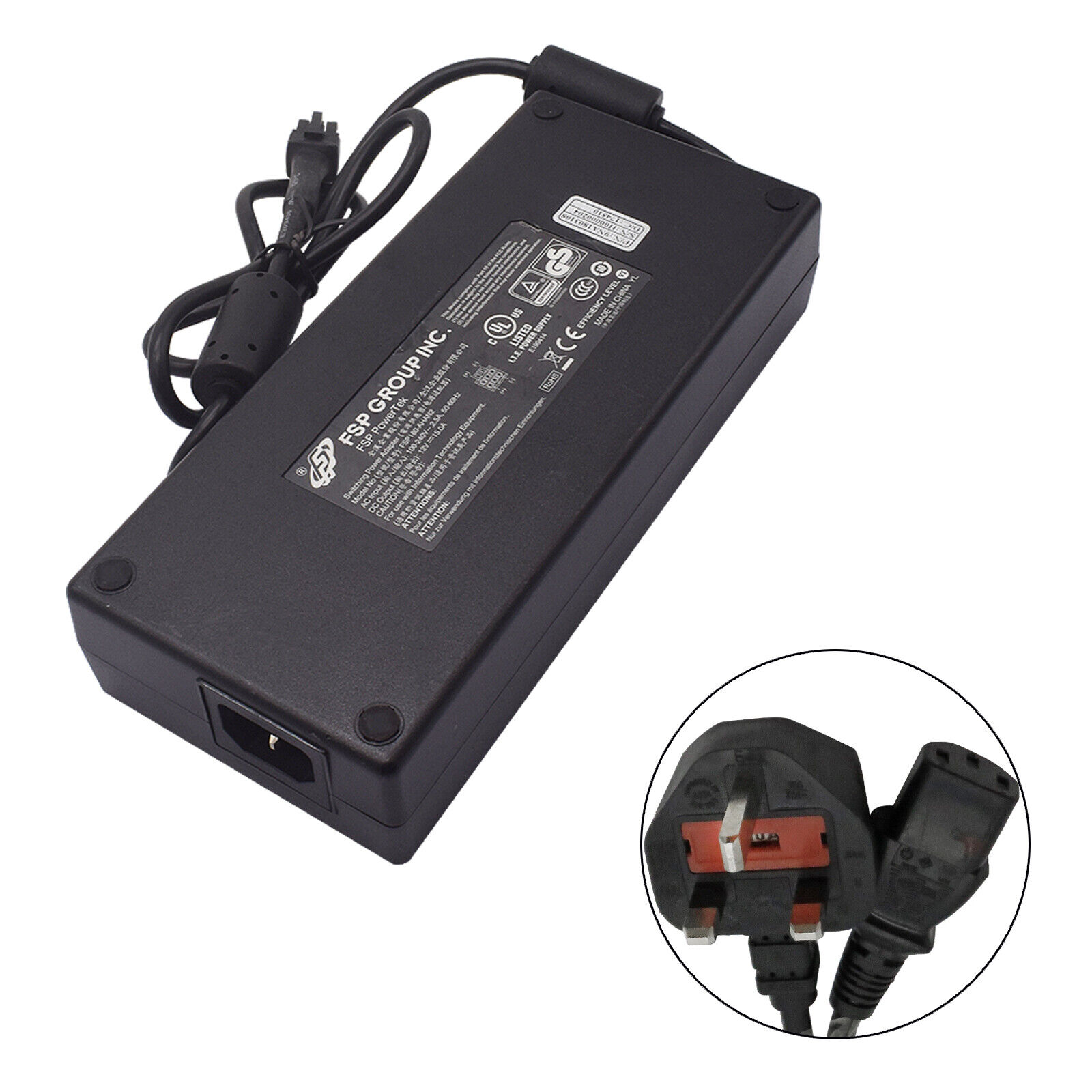 *Brand NEW*180W 12V 15A AC Adapter FSP FSP180-AHAN1 6-PIN Switching Power Supply