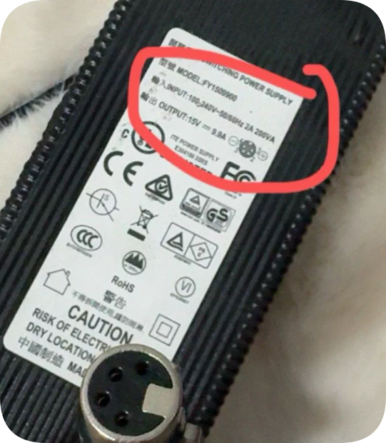 *Brand NEW*Fuyang 15V 9.9A Power Adapter FY1509900 with 4-Pin XLR Connector for Fill Lights Power Supply
