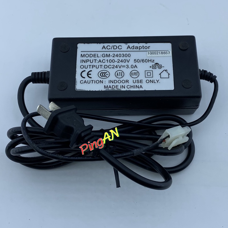 *Brand NEW* 24V 3A AC/DC Adaptor GM-240300 AC DC ADAPTER POWER SUPPLY