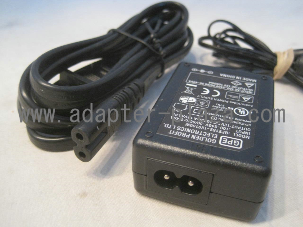New 12V 1A MAINS GPE GPE152-120100W PSU PART AC ADAPTOR POWER SUPPLY CHARGER