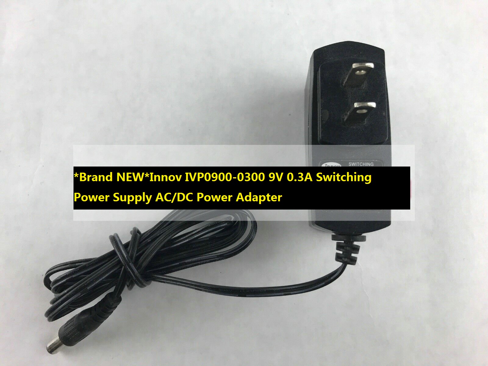 *Brand NEW*Innov IVP0900-0300 9V 0.3A Switching Power Supply AC/DC Power Adapter - Click Image to Close