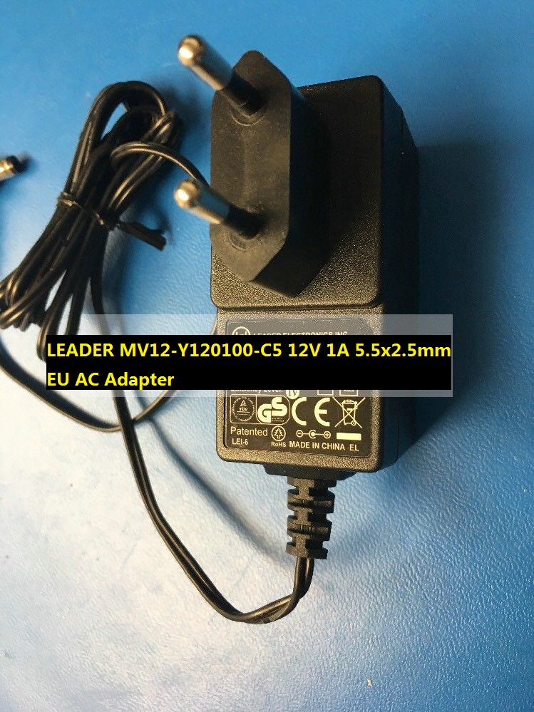 *Brand NEW* 12V 1A EU AC Adapter LEADER MV12-Y120100-C5 for NETGEAR 332-10068-01 332-10181-01 - Click Image to Close
