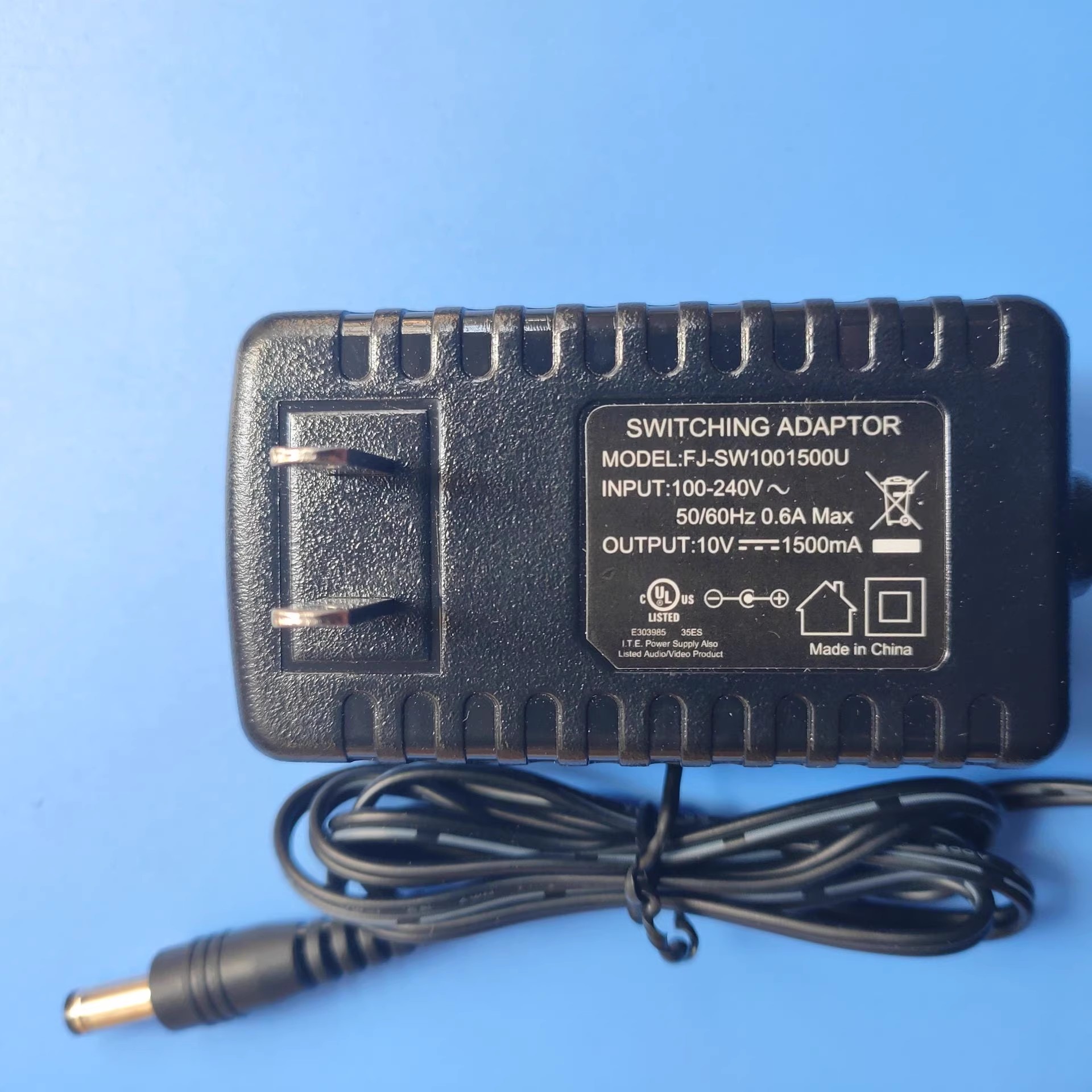 *Brand NEW*POWER Supply FJ-SW1001500U FUJIA 10V 1500MA AC DC ADAPTHE