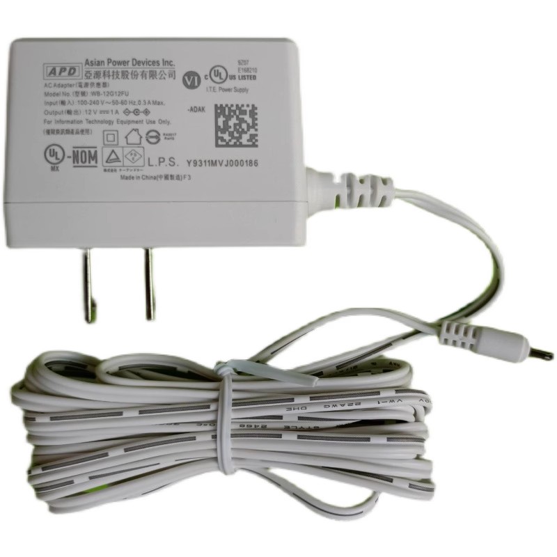 *Brand NEW*APD 12V 1A AC DC ADAPTHE WB-12G12FU POWER Supply