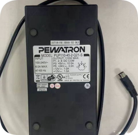*Brand NEW*Pewatron PUP110-45-2-Q21-S Multi-Output ITE Power Supply 110W Max 5-Pin Round Connector Power Suppl