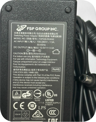 *Brand NEW*Original FSP FSP048-RHAN2 12.0V 4.0A AC ADAPTER Power Supply