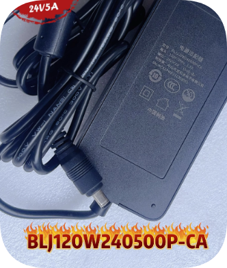 *Brand NEW*Original BLJ120W240500P-CA 24V 5A AC ADAPTER Power Supply