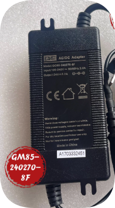 *Brand NEW*Original GVE GM85-240270-8F 24V 2.7A AC ADAPTER Power Supply