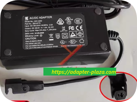 *Brand NEW*Original KLEC SW1052 SW8775 29V 1.8A 1.5A AC Adapter Power Supply