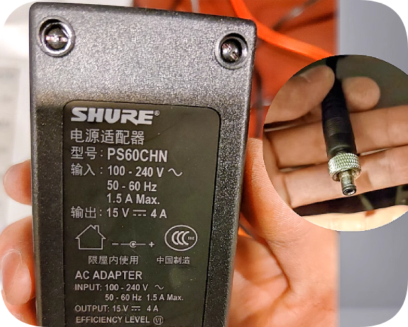 *Brand NEW*SHURE UA844 Antenna Splitter SBC200/SBC800 Charging Station PS60CHN Power Adapter 15V4A Round Hole *Brand NEW*SHURE UA844 Antenna Splitter SBC200/SBC800 Charging Station PS60CHN Power Adapter 15V4A Round Hole