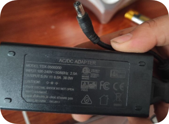 *Brand NEW*5V6A30W Suitable for TDX-0506000 power adapter round port 5.5*2.5 transformer charger