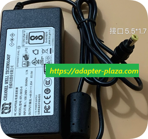 *Brand NEW* 48V1.35A monitoring host CWT 48V65W Hikvision DS-3E0510SP-E switch power adapter