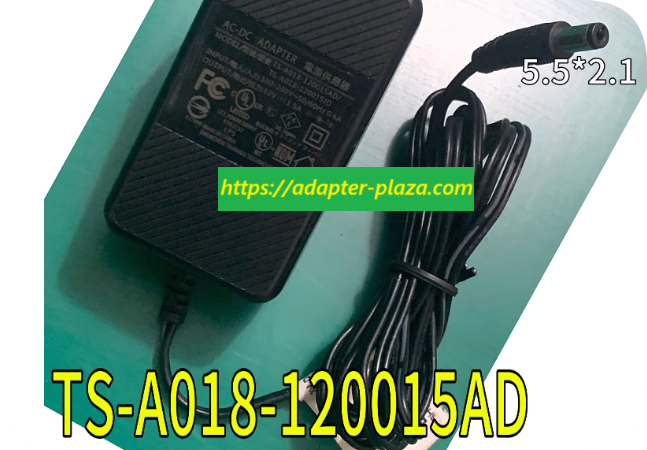 *Brand NEW*Original Chuangxin 12V 1.5A power adapter TS-A018-120015AD power cord with 5.5*2.1mm round hole