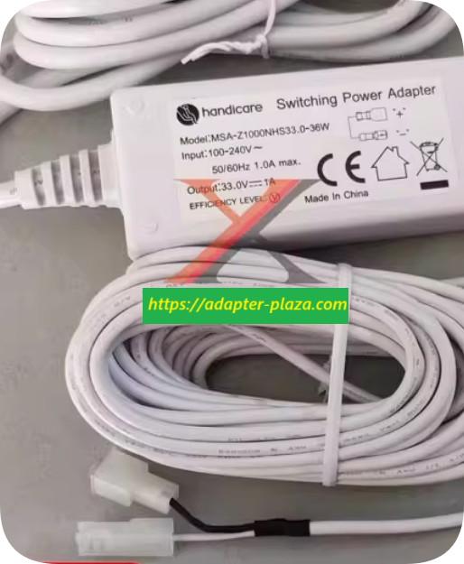 *Brand NEW*Handicare 33.0V 1A Power Adapter MSA-Z1000NHS 33.0-36W Charging Cable DC Transformer