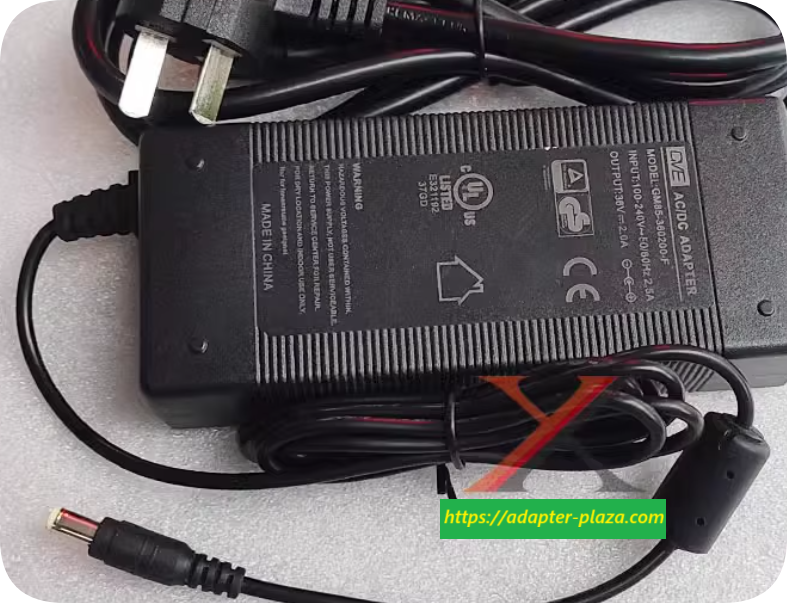 *Brand NEW*GVE Crown Yuda 36V2A Power Adapter GM85-360200-F GM95-360200-F Charging Cable DC Port Transformer 7