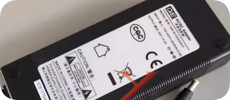 *Brand NEW*GVE 52V 2.3A 120W Charging Cable PoE Power Transformer GM120-5200230-F 52V 2.3A Power Adapter