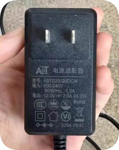 *Brand NEW*SPRT SP-TL24U thermal printer power cord: DC12V 2.0A ABT020120DCN