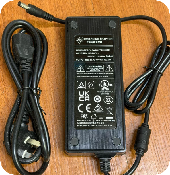 *Brand NEW* ADP-120VH B Power Adapter 120W Charger 20V 6A ASUS Monitor Power Supply/Transformer Fujia FJ-SW202
