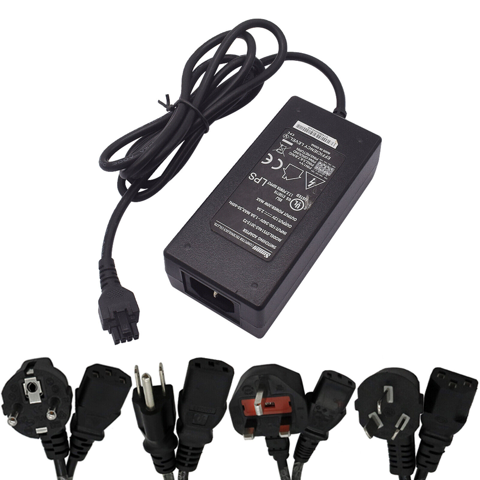 *Brand NEW*Genuine Sunny 8PIN SYS1462-3012-T3 12V2.5A 30W AC Adapter Power Supply Charger