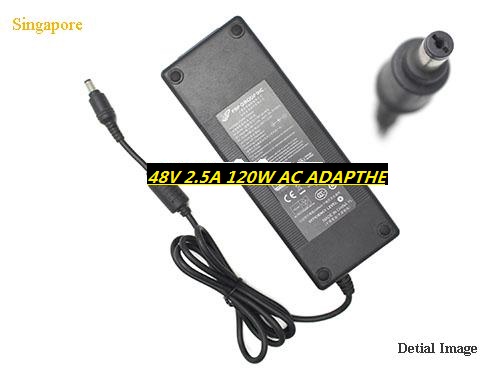 *Brand NEW*FSP120-AFA FSP120AFA FSP120-AFAN2 FSP 48V 2.5A 120W-5.5x1.7mm AC ADAPTHE POWER Supply