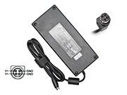 *Brand NEW* 3DP-25-4B 3DP-25-4E Genuine FSP 9NA2200103 FSP220-AAAN1 24v 9.16A 220W AC Adapter Round with 4 hol