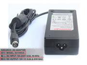 *Brand NEW*Genuine Posiflex EA10953A 12v 6.6A 80W Ac adapter 4 Pin POWER Supply